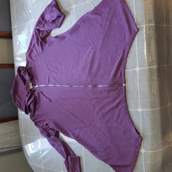 Logo Sweater, Color Purple, Size 1X - Picture 13 of 13